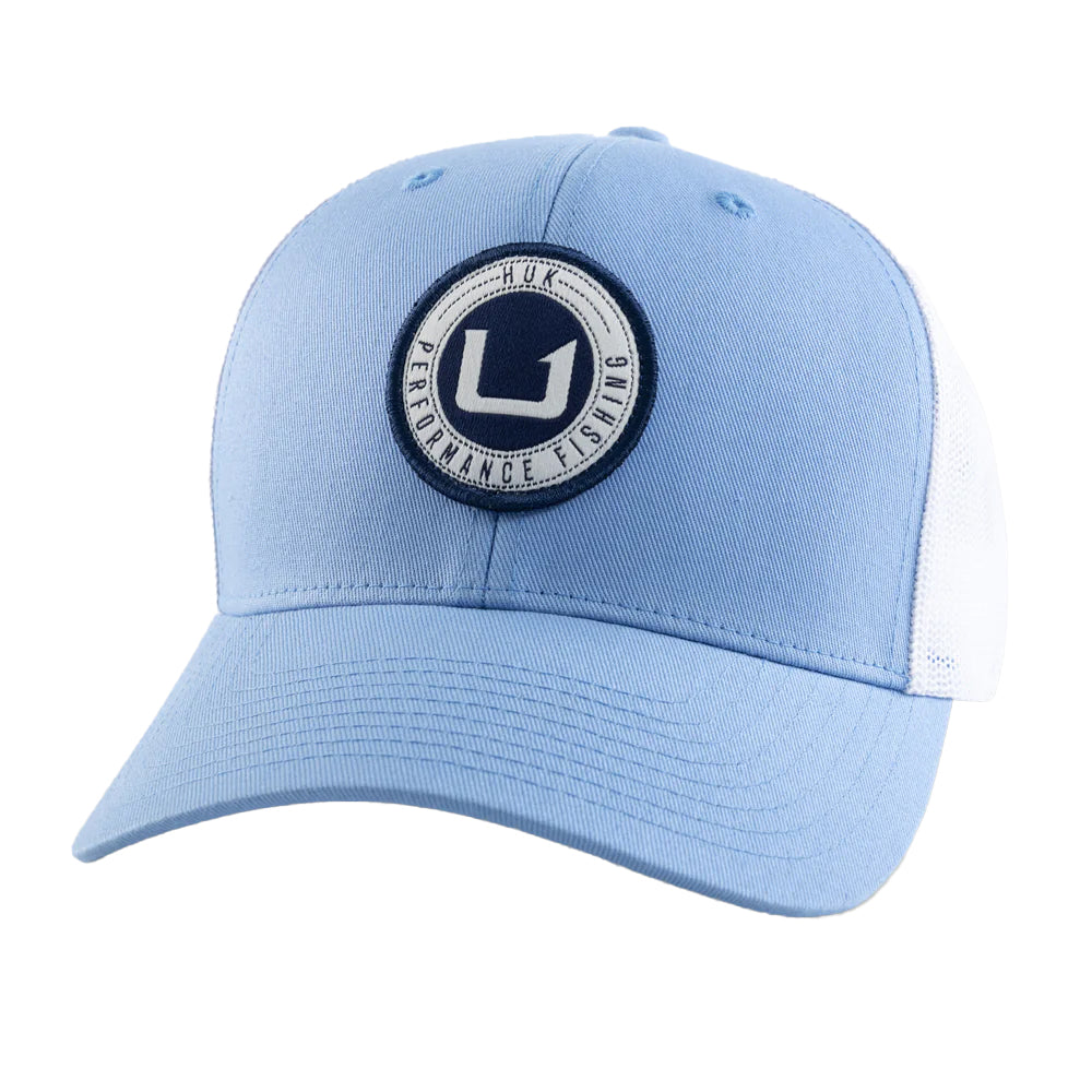 Huk Circle Change Trucker Hat In Merolina Blue