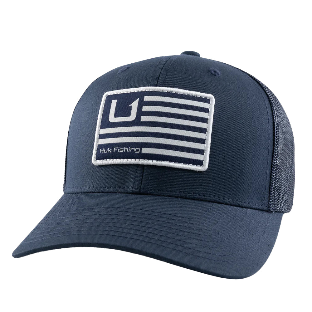 Huk and Bars Trucker Hat in Naval Academy