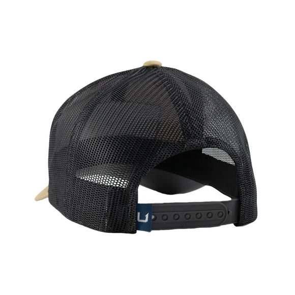 Huk Logo Trucker Hat in Braid
