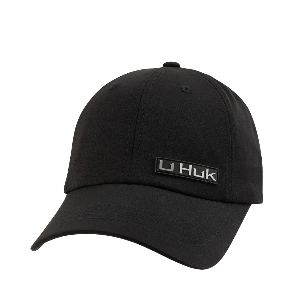 Huk Pony Tail Ball Cap in Black