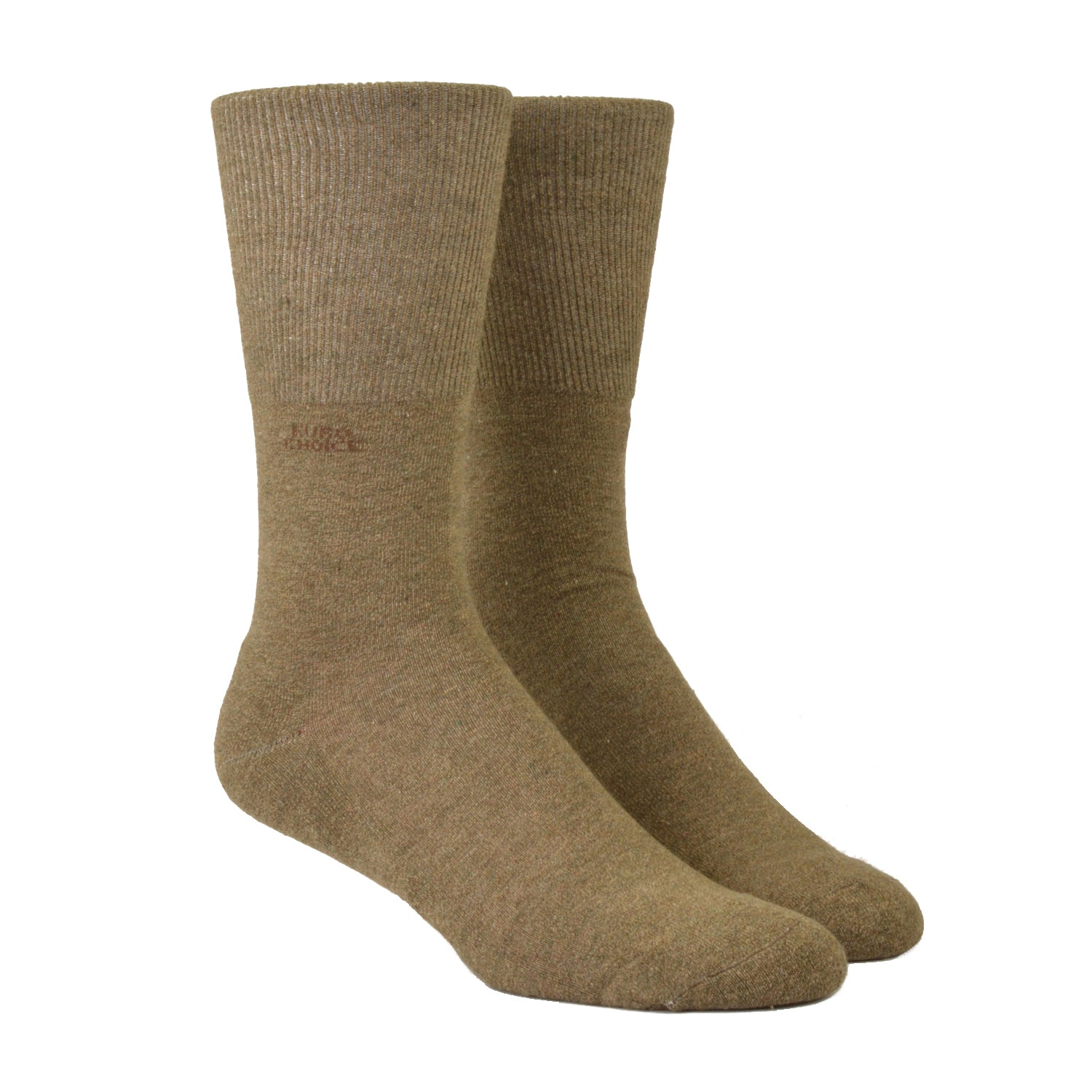 Buy khaki Old World (Euro Choice) Cushion Sole Sock - Regular Size