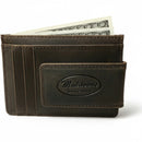 Muldoon's Leather Money Clip Wallet in Brown-1