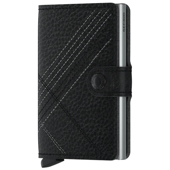 Secrid Stitch Linea Vegetable Tanned Leather Miniwallet - MSt