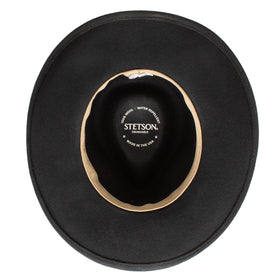 Stetson Mountain Sky Crushable Wool Hat in Black - 0