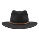 Stetson Mountain Sky Crushable Wool Hat in Black-5
