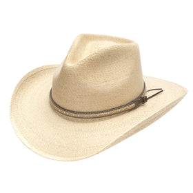 Stetson Sawmill Palm Leaf Straw Hat