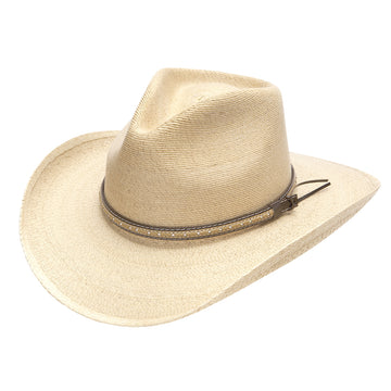 Stetson Sawmill Palm Leaf Straw Hat