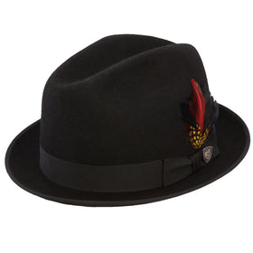 Dobbs Rocky Wool Felt Center Dent Fedora Hat