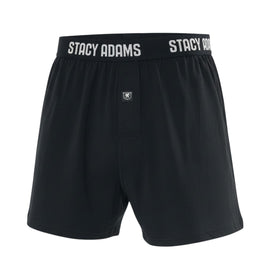 Stacy Adams Comfortblend Boxer Shorts in Black - Big Sizes
