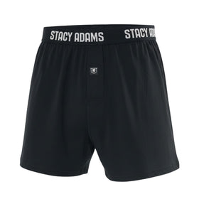 Stacy Adams Comfortblend Boxer Shorts in Black - Regular Sizes