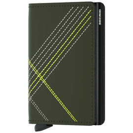 Secrid Stitch Linea Vegetable Tanned Leather Slimwallet - SSt