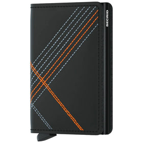 Buy orange Secrid Stitch Linea Vegetable Tanned Leather Slimwallet - SSt