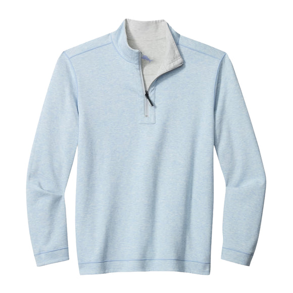 Tommy Bahama Flipview Half-Zip Sweater / Sweatshirt in Micro Chip