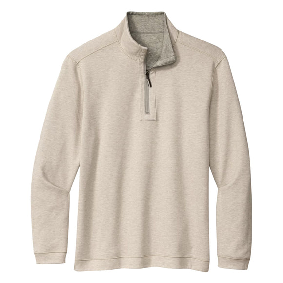 Tommy Bahama Flipview Half-Zip Sweater / Sweatshirt in Vapor - Tall Sizes