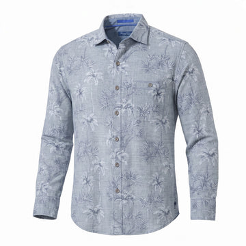 Tommy Bahama Coastline Cord Indigo Jungle Sport Shirt