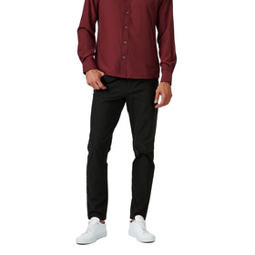 7 Diamonds Infinity Slim Fit Pant in Black