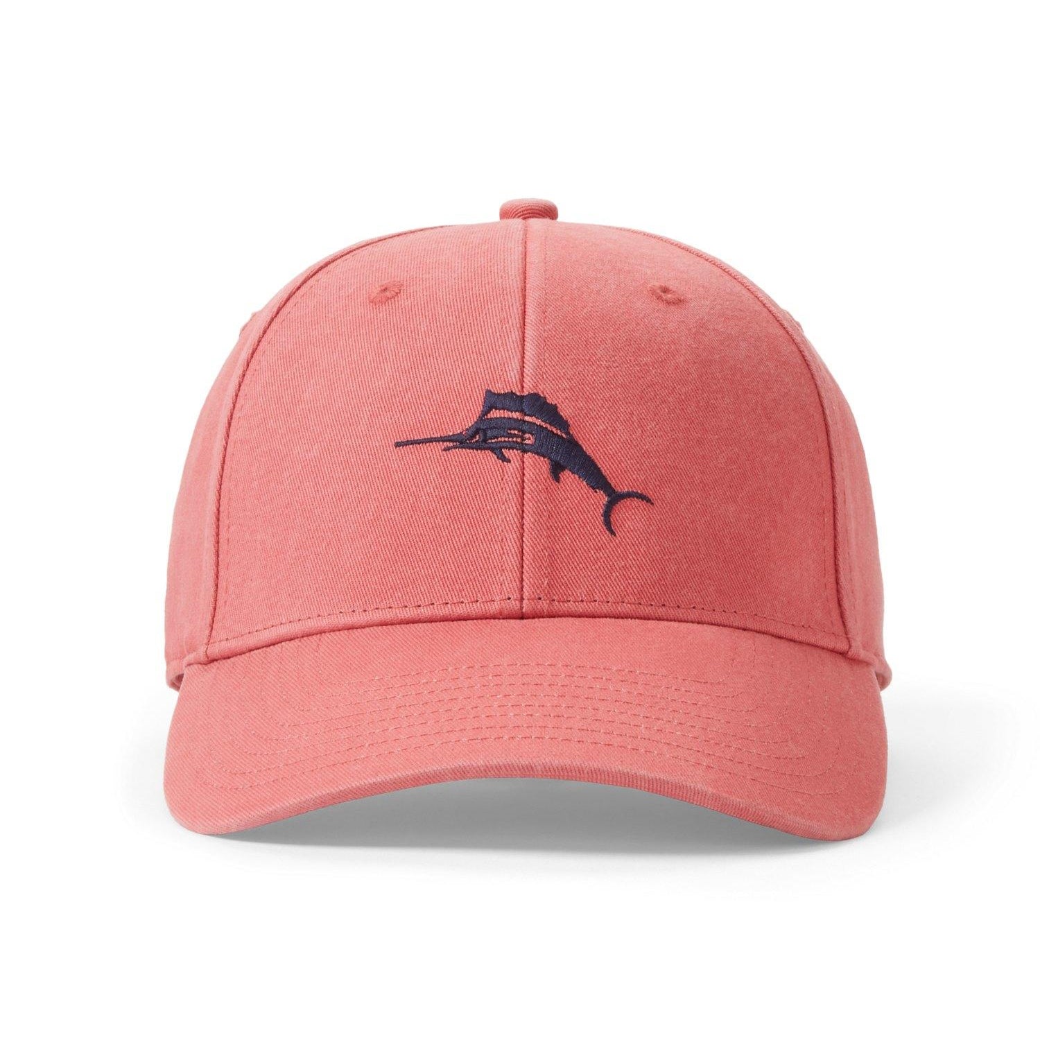 Buy red Tommy Bahama 100% Cotton Twill Adjustable Marlin Cap