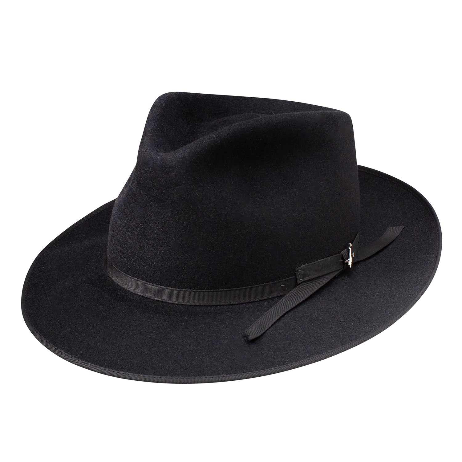 Stetson Stratoliner Fur Felt Fedora Hat with Hat Box