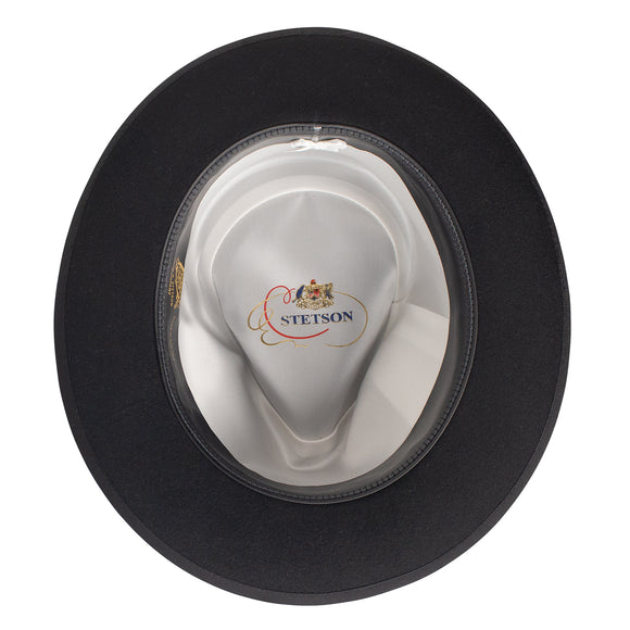 Stetson 100% Wool Felt Whippet Hats in BLACK