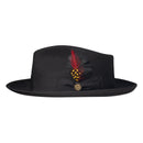 Stetson 100% Wool Felt Whippet Hats in BLACK-3