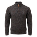 West End Kilcar Half Zip Sweater in Graphite-1