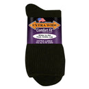 Extra Wide Men's Quarter Sock - Shoe Sizes 16.5 - 21-1