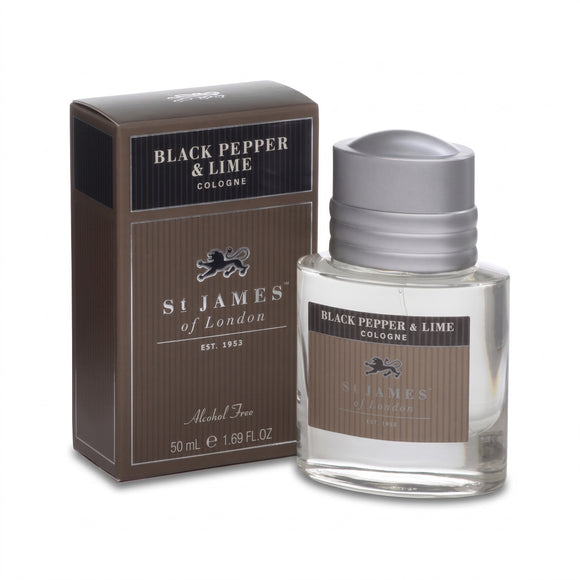 St James of London Black Pepper and Lime Cologne