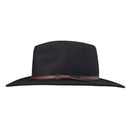 Stetson Bozeman 100% Wool Crushable Hat in Black-3