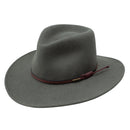 Stetson Bozeman 100% Wool Crushable Hat in Steel-1