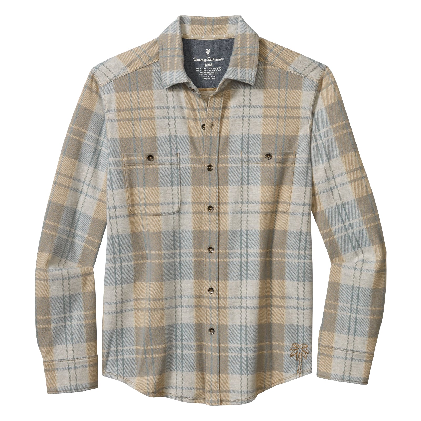 Tommy Bahama Fireside Modesto Flannel Shirt - Regular Sizes