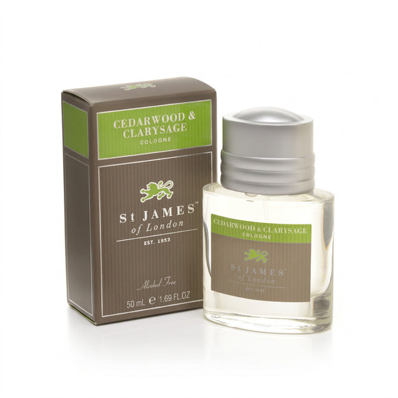 St James of London Cedarwood and Clarysage Cologne