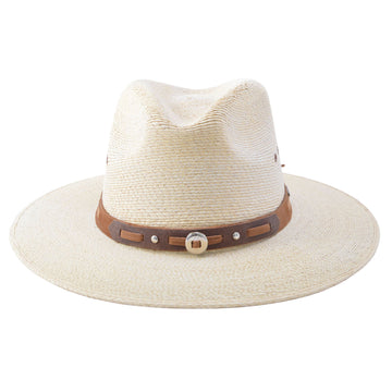 Stetson Chambers Palm Straw Aussie Hat - 0