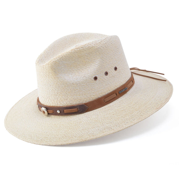Stetson Chambers Palm Straw Aussie Hat