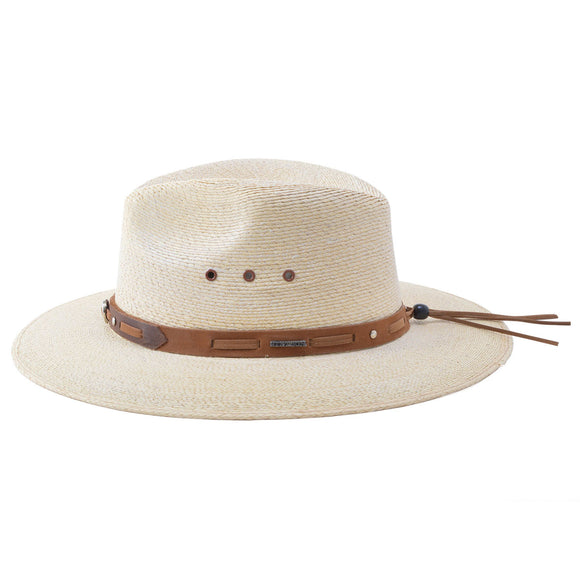 Stetson Chambers Palm Straw Aussie Hat