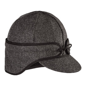Stormy Kromer Rancher Caps With Ear Band in Charcoal
