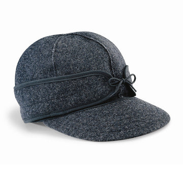 Original Stormy Kromer Caps With Ear Band in Charcoal