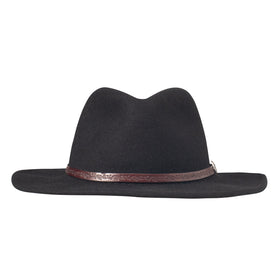 Stetson 100% Wool Felt Cromwell Hats in Black - 0