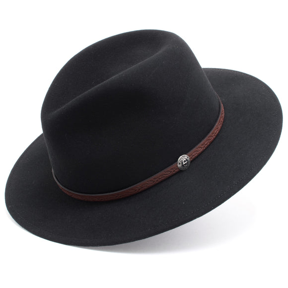 Stetson 100% Wool Felt Cromwell Hats in Black