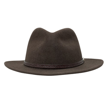 Stetson 100% Wool Felt Cromwell Hats in Mink - 0