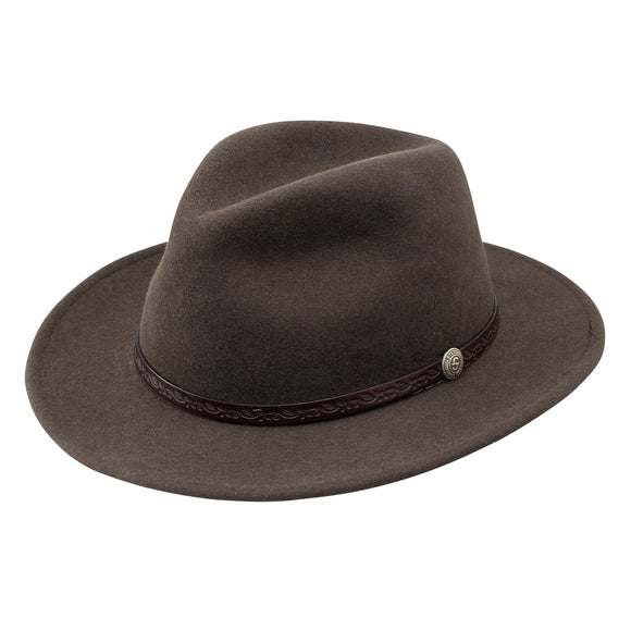 Stetson 100% Wool Felt Cromwell Hats in Mink