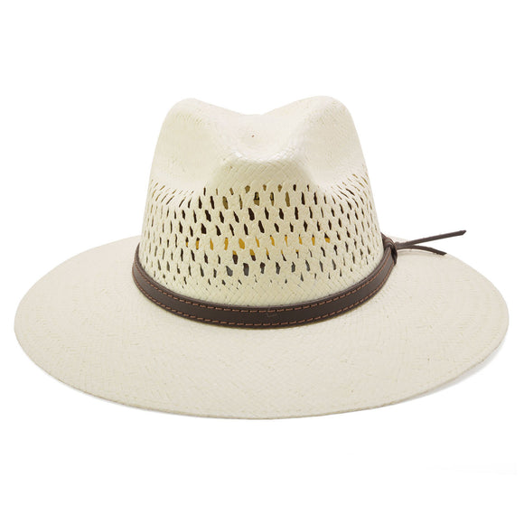 Stetson Digger Vented Shantung Straw Hat