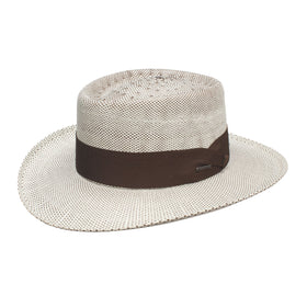 Stetson Double Bogey Bangora Straw Hat