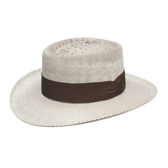 Stetson Double Bogey Bangora Straw Hat