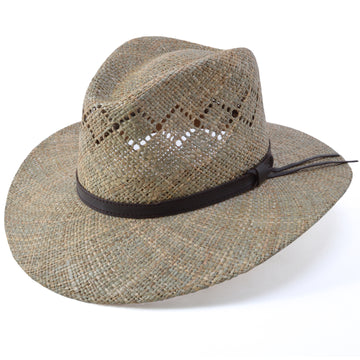 Stetson Dove Mountain 100% Seagrass Straw Hat
