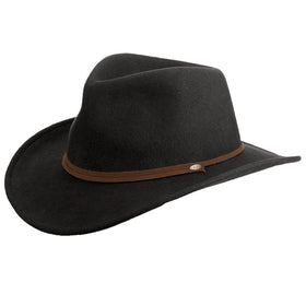 Scala Crushable Wool Safari Hat with Earflaps