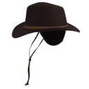 Scala Crushable Wool Safari Hat with Earflaps-2