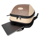 HatPac Premium Travel Carrier in Tan Denim-3