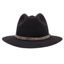 Stetson Fur & Wool Felt Jackson Hat in BLACK-2