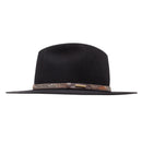Stetson Fur & Wool Felt Jackson Hat in BLACK-3