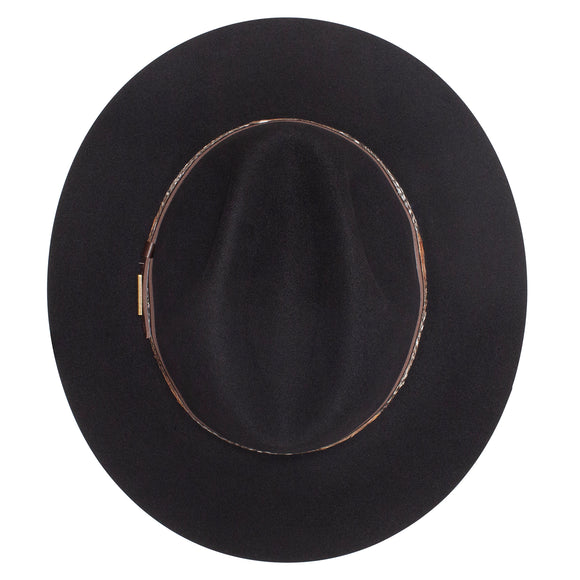 Stetson Fur & Wool Felt Jackson Hat in BLACK